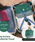 Grab And Go Empty First Aid Bag For Outdoor Use, waterproof 600D Oxford cloth organizer in luggage, green portable design
