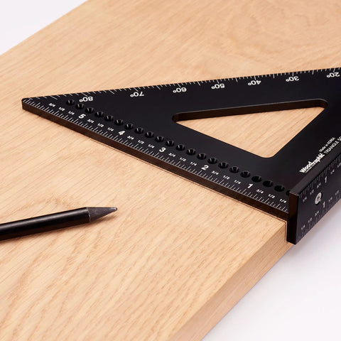 150mm CNC Aluminum Triangle Square For Rafter And Framing Layout Precise 90 Degree Marking Roof Angles And Woodworking Tool