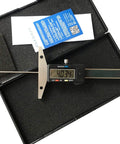 Depth Gauge Vernier Caliper 0 To 100mm With 85mm Measurement Surface And 10mm Thickness For Superior Stability in case