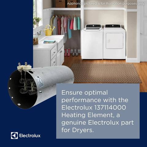 Durable Dryer Heating Element 137114000 Replacement Part for Electric Clothes Dryers OEM Quality in laundry room
