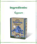Box of Organic Garden Gypsum Calcium Sulfate Granules For Clay Soil Greens Grade Mini Granules, 5 Lb Bag