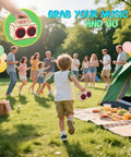 Child running with Build Your Own Bluetooth Speaker Kit With LED Lights And Colored Pencils For STEM Learning Fun For Kids Ages 8 To 14 A Hands On Electronic Engineering Project Gift For Teens And Creative Makers at a picnic.