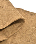 Close-up view of a jute mat showcasing the texture of a Thermal Worm Blanket For Composting Gardens And Bins, Eco Friendly Jute Worm Bedding.