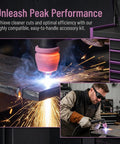 Plasma Torch Consumables One Set With Nozzle Tip And Electrodes For Pro Grade Precision Cutting And Welding Accessories Durable Replacement Parts For Air Plasma Cutter, torch cutting steel