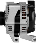 Side view of Alternator Replacement For Buick LeSabre And Pontiac Bonneville 2004 2005 3.8L V6 12V 140Amp Clockwise 6 Groove Pulley OE 11035 Compatible High Output Auto Electrical Power For Your Daily Driver.