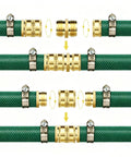Beefed Up Three Quarter Inch Garden Hose Adapter Set With Two Pairs Male To Male And Female To Female Connectors installation guide