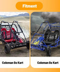 Coleman go kart models showcasing fitment for Go Kart Drive Chain 420 32 Links Replacement For Coleman KT196 CK196 196cc 6.5 HP