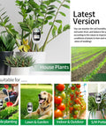 2 In 1 Soil Moisture Meter And PH Tester With Dual Dial Display For Garden Lawn Farm Indoor Outdoor Plants in garden setups