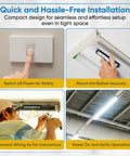 Installation guide for Instant Start Centium Fluorescent Ballast For 3 F32T8 Lamps 120-277V showing steps and safety instructions.