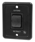 40 Amp Power RV Awning Interior Switch Kit And Plate No Fuss Push Button Extend And Retract Universal Fit Durable Plastic