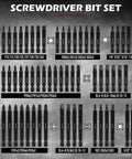 232 Piece Ultimate Screwdriver Bit Set With CR-V Impact Driver Bits Includes Security Bits Nut Driver
