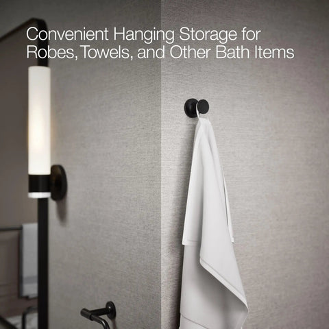 Purist 24 Inch Double Towel Bar In Matte Black With Solid Brass Construction And Corrosion Resistant Finish For A Sleek Modern Minimalist Bath Upgrade Coordinates With Purist Collection