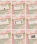 Next Level Custom Cotton Tags Straight Up Premium Fabric Sewing Labels For Quilting Knitting Handmade Clothing Branding Markers Machine Washable Care Instructions 40X50Mm on fabric quilts.