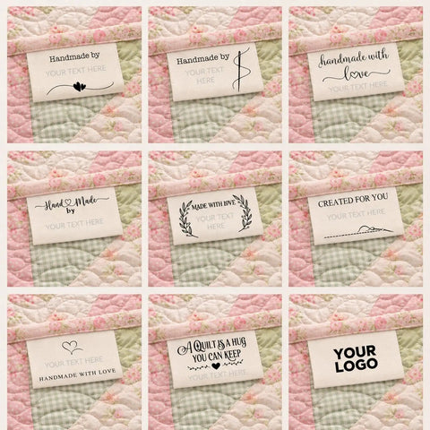 Next Level Custom Cotton Tags Straight Up Premium Fabric Sewing Labels For Quilting Knitting Handmade Clothing Branding Markers Machine Washable Care Instructions 40X50Mm on fabric quilts.