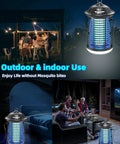 Beast 4200V Electric Bug Zapper For Indoor Outdoor With LED Attractant, Durable ABS Mosquito Killer For Patio Yard Garden And Home, Plug-In Fly Trap To Wipe Out Bugs All Season