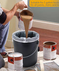 Using 10 Pack 5 Gallon Paint Strainer Bags With Elastic Drawstring Fine Mesh Filters For Paint Buckets And More Reusable Nylon Filter Bags For Painting DIY Projects Brewing And Water Filtration
