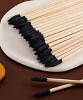 50 Pack 280 Grit Sanding Sticks For Plastic Models And Wood Hobby Fine Detailing Twigs With Wooden Handles 5.4 X 0.2 Inch
