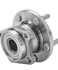 Rear Wheel Bearing Hubs Assembly For Mazda CX 9 AWD 2007 2008 2009 2010 2011 2012 2013 2014 2015 Two Piece Set Pair Of Rear Hubs And Bearings Five Lug Non ABS Four Bolt Flange AWD Ready, close-up view