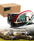 Heavy Duty 55 Amp RV Power Converter Main Board Straight Bolt Swap For Wf 8955 Pec Series with wiring and cooling fan