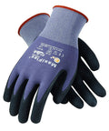 MaxiFlex Ultimate Nitrile Micro Foam Grip Work Gloves Nylon Shell Breathable Coating For Light Oils Boss Level Dexterity