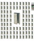 Beefy Metal Buckle For One Half Inch And Five Eighths Inch Pallet Straps Open Snap In Seals Banding Keepers Pack Of Fifty display