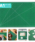 Self Healing Cutting Mat 23 By 35 Inches Large Double-Sided Rotary Cutting Mat for sewing and crafts with grid lines and guides