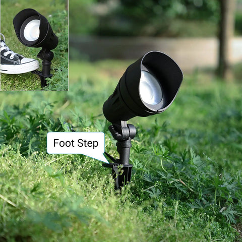 Bright 14W Low Voltage LED Landscape Lights For Yard And Garden, 540 Lumens, 3000K Warm White, 12V Aluminum Outdoor Spotlight, IP65 Waterproof, Easy Install, Great For Trees, Paths, Driveways, 4 Pack