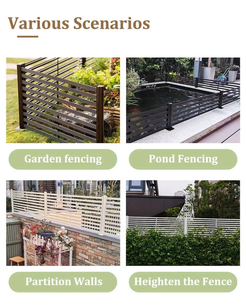Various scenarios showcasing Heavy Duty Aluminum Balcony Railing Height Extender With Solid Anti Fall Safety Guard for enhanced safety.
