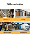 Wide application of Heavy Duty Machine Dolly Skate With 15 Ton Capacity Moves Industrial Equipment and Warehousing Cargo Smoothly in a warehouse, factory, transshipment, and transportation settings.