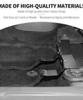 Under Front Seat Fire Extinguisher Bracket For Jeep Wrangler JK 2007 2017 Left Side Mount Heavy Duty Metal Holder With Nylon Strap