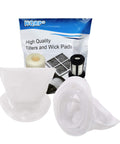 Washable Filter Replacement For Black And Decker Hand Vacuums HNV115B HNV115J HNV215B HNV220B EVF100 Two Pack filter set on display