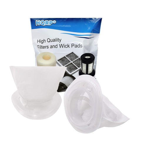 Washable Filter Replacement For Black And Decker Hand Vacuums HNV115B HNV115J HNV215B HNV220B EVF100 Two Pack filter set on display
