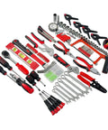 All In One 238 Piece Home Tool Set For DIY Repairs With Wrenches Hammers Hex Keys And Storage Case Premium Steel Chrome Finish