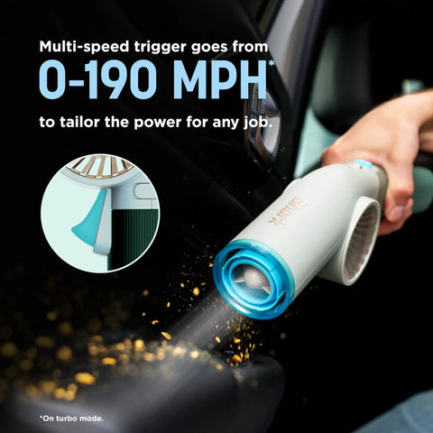 BlastBoss Beast Mode All In One Air Blasting System With BlastBroom And Precision Nozzle For Indoor And Outdoor Cleaning Extension Wand 0 To 190 MPH Airflow Cordless Handheld Blower Rechargeable Charcoal Finish AB2111, 0-190 MPH airflow