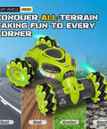 gesture control RC stunt car on various terrains with 4WD