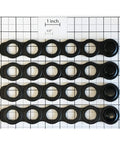 Rubber Bike Rack Straps Four Pack For Universal Car Racks Heavy Duty Three Quarter Inch Hole Straps Black