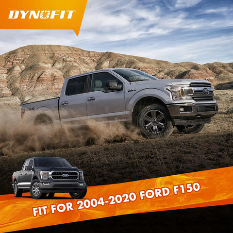 Beefed-Up F150 Front Upper Control Arms For 2-4 Inch Leveling Lift Kit Tubular Front Suspension UCA Set For 2004-2020 Ford F-150 Ball Joint Angle Correction And Off Road Performance 2 Piece on Ford F-150 off-road
