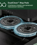 Roomba Plus 405 Combo Robot Vacuum And Mop with Auto Wash Dock Spinning Dual Clean Mop Pads washing