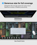 XL Mouse Pad With Excel Shortcut Cheat Sheet Ultra Large Waterproof Non Slip Desk Mat For Work Study Gaming Keyboard Shortcuts 31.5 Inches By 11.8 Inches