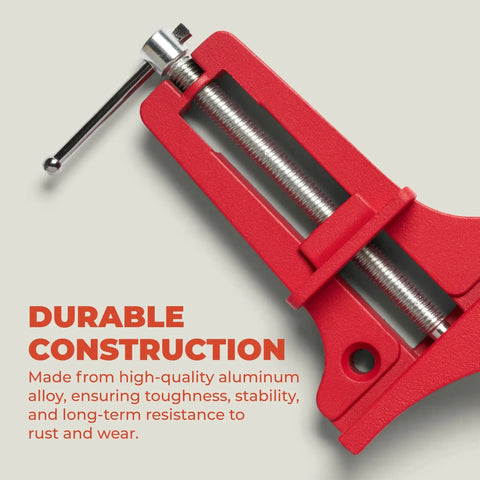 Right Angle Wood Clamp For Precise 90 Degree Joints In Woodworking Premium Clamp Set With 45 Degree Cutting Guide Slot 2 Pack