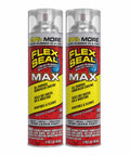 Two Pack 17 Oz Clear Rubber Sealant Spray That Stops Leaks Instantly, Waterproof Coating For Roofs, Gutters, Wood, RVs, Campers