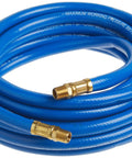 PVC Air Compressor Hose 3/8 Inch By 25 Feet With Non Marring Abrasion Resistant Cover, 300 PSI Working Pressure Delivers High Flow
