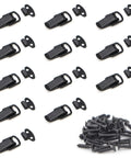 Stainless Steel Spring Toggle Lock Clasp Buckle Latch Set Heavy Duty Built To Last For Wooden Cases Toolboxes Chests Cabinets