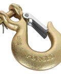 5/16 Inch Grade 70 Clevis Slip Hook With Safety Latch, Forged Steel for Towing, Part of 4 Pack Rigging System.