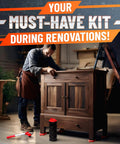 Worker using Furniture Movers With Wheels That Make Lifting a Breeze, Heavy Duty Appliance Slider Up To 660 Lbs under cabinet
