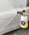 Beast Foam Cannon For Car Wash With Easy Fill Bottle And Snow Foam Lance One Quarter Inch Quick Connect spraying rich foam