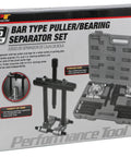5 Ton Bearing Separator Kit With Bar Puller And Splitters 2 Inch And 3 Inch Hex Push Puller Legs Durable Storage Case packaging