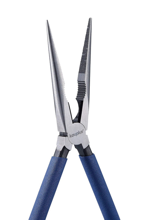 Pro 3 Piece Pliers Set With 7 Inch Diagonal Cutting Pliers, 8 Inch Needle Nose Pliers, And 9 Inch Linesman Pliers, CrMo Steel