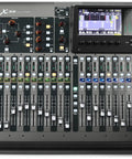 Top view of 40 Channel Digital Mixing Console for Studio and Live Gigs with 25 Buses, 32 MIDAS Preamps, and 25 Motorized 100mm Faders