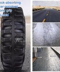 Heavy Duty Industrial Casters 4000 Lb Capacity 6 Inch And 8 Inch Swivel With Brake Fixed Wheel Solid rubber tire with tread pattern.